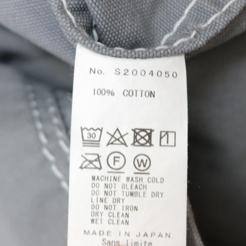 Sans Limite サンリミット 20SS french work JK フレンチワーク