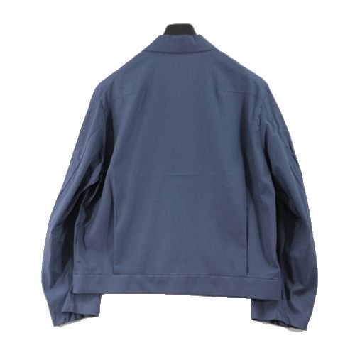 URU ウル 19SS COTTON SHORT JACKET コットンショートジャケット 1 ブルーグレー -  ブランド古着買取・販売unstitchオンラインショップ