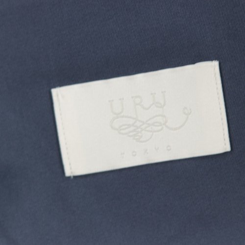 URU ウル 19SS COTTON SHORT JACKET コットンショートジャケット 1 ブルーグレー -  ブランド古着買取・販売unstitchオンラインショップ