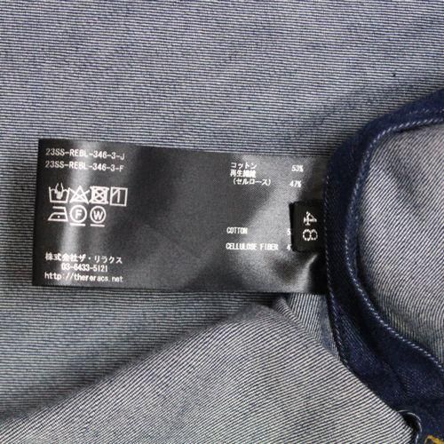 THERERACS ザ リラクス 23SS RERACS SIDE ZIP PULLOVER SHIRT