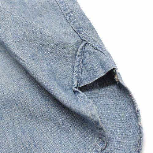 BOWWOW バウワウ 24SS GALAXY SYRUP CHAMBRAY SHIRTS シャツ L BOWWOW バウワウ 24SS GALAXY SYRUP CHAMBRAY SHIRTS シャツ L
