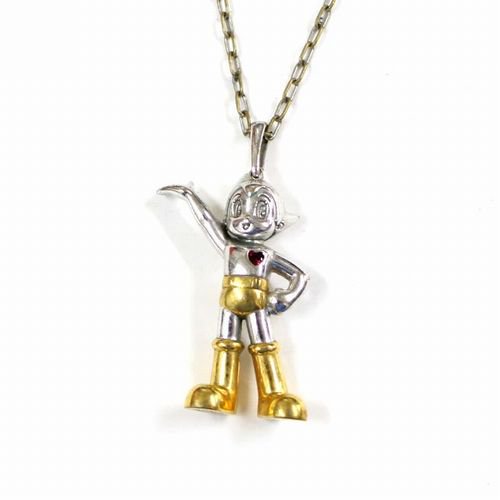 AMBUSH × 鉄腕アトム 2022 300本限定 ASTRO BOY × AMBUSH NECKLACE ネックレス F シルバー×ゴールド -  ブランド古着買取・販売unstitchオンラインショップ