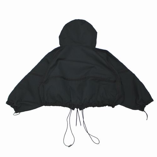 SOUMO ソウモ 22AW PARACHUTE HOODED JACKET パラシュートフーデッドジャケット 01 ブラック -  ブランド古着買取・販売unstitchオンラインショップ