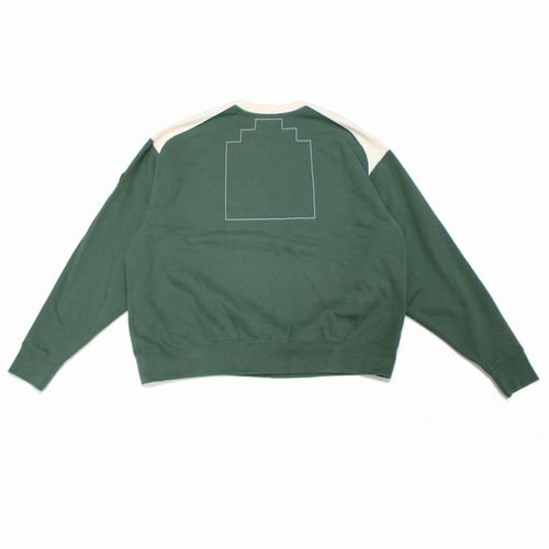 C.E シーイー 24SS PANEL SHOULDER CREW NECK パネルショルダー クルー ...