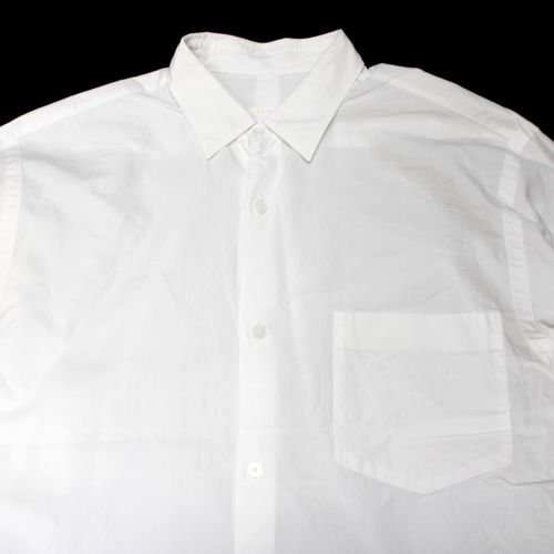 COMOLI コモリ 22AW コモリシャツ 2 ホワイト - ブランド古着買取・販売unstitchオンラインショップ