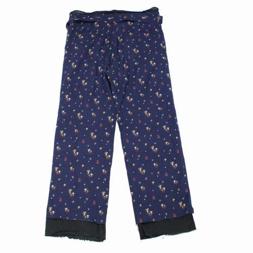 Midorikawa ミドリカワ 23SS Pajama pants エンジェル柄 パジャマパンツ F ネイビー -  ブランド古着買取・販売unstitchオンラインショップ