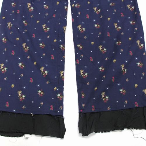 Midorikawa ミドリカワ 23SS Pajama pants エンジェル柄 パジャマパンツ F ネイビー -  ブランド古着買取・販売unstitchオンラインショップ