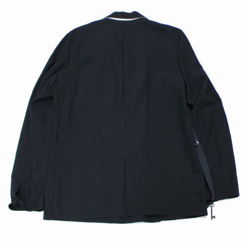 SUNSEA サンシー 21SS SNM-Blue2 w/耳 Double-breasted Jacket (Formal) ジャケット 2 ブラック  - ブランド古着買取・販売unstitchオンラインショップ