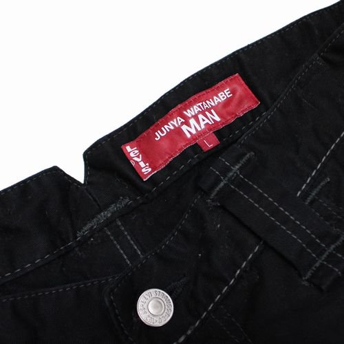 eye JUNYA WATANABE MAN × LEVI'S 23AW デニムパンツ L ブラック -  ブランド古着買取・販売unstitchオンラインショップ