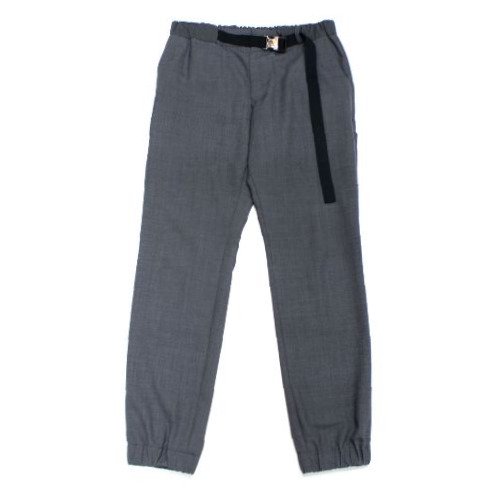 sacai サカイ 22SS SUITING PANTS スーチングパンツ 2 グレー - ブランド古着買取・販売unstitchオンラインショップ