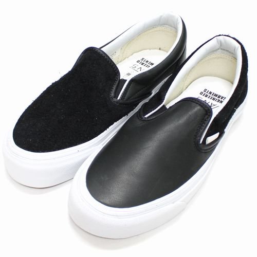 Engineered Garments × VANS VAULT 2014 OG Classic Slip On LX クラシックスリッポン US6  ブラック - ブランド古着買取・販売unstitchオンラインショップ