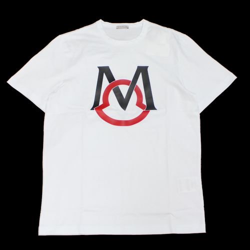 MONCLER モンクレール MAGLIA T-SHIRT Tシャツ S ホワイト - ブランド古着買取・販売unstitchオンラインショップ