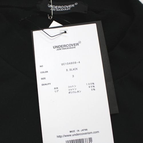 UNDERCOVER アンダーカバー 24SS ミニウラケネームコラージュルーズSWEAT スウェｯﾄ 3 ブラック -  ブランド古着買取・販売unstitchオンラインショップ