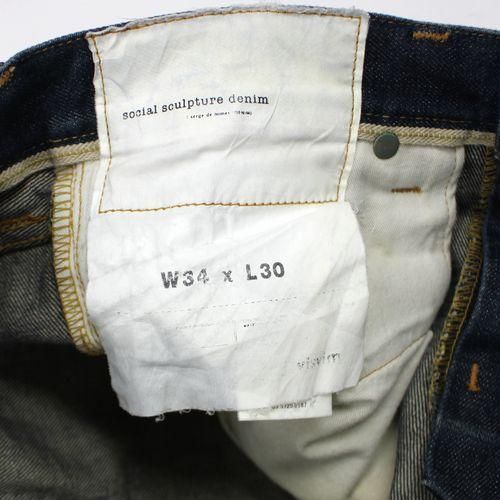 VISVIM ビズビム 19SS SOCIAL SCULPTURE 04 NON-WASHED デニム