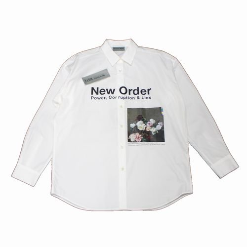 WAVE × New Order Power, Corruption & Lies SHIRT シャツ M ホワイト -  ブランド古着買取・販売unstitchオンラインショップ