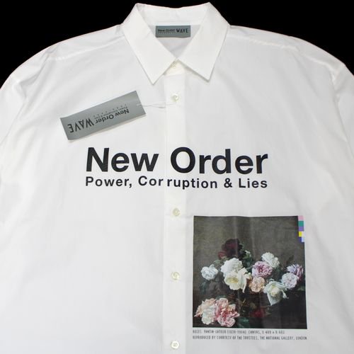 WAVE × New Order Power, Corruption & Lies SHIRT シャツ M ホワイト -  ブランド古着買取・販売unstitchオンラインショップ