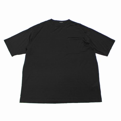 COMOLI コモリ 23SS サマーウール天竺 Tシャツ 3 ダークブラウン - ブランド古着買取・販売unstitchオンラインショップ