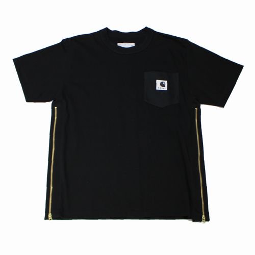 sacai サカイ 24SS Carhartt WIP T-Shirt Tシャツ 4 ブラック -  ブランド古着買取・販売unstitchオンラインショップ