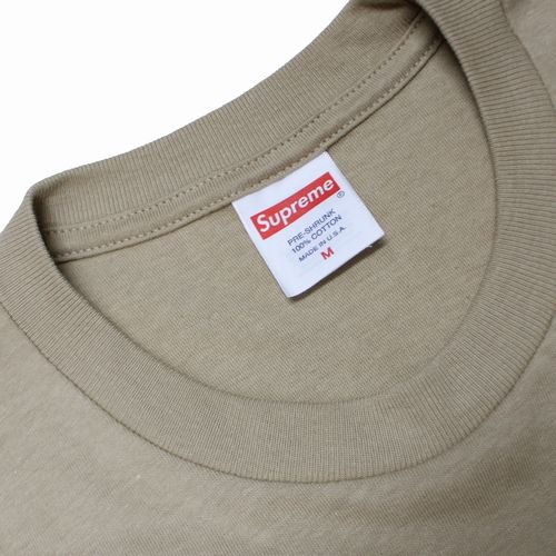 Supreme シュプリーム 23SS Tonal Box Logo Tee トナルボックスロゴTシャツ M ベージュ -  ブランド古着買取・販売unstitchオンラインショップ