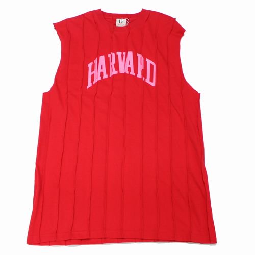 NON TOKYO ノン トウキョウ 23SS PIN TAC COLLEGE T-SHIRT HARVARD Tシャツ FREE レッド -  ブランド古着買取・販売unstitchオンラインショップ