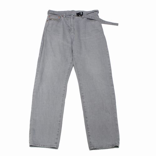 sacai サカイ 23SS Straight Denim Pants ベルト付き デニムパンツ 2 グレー -  ブランド古着買取・販売unstitchオンラインショップ