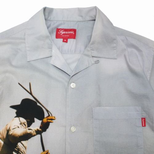 Supreme シュプリーム 17SS Cowboy Shirt 半袖カウボーイシャツ M ブルー -  ブランド古着買取・販売unstitchオンラインショップ