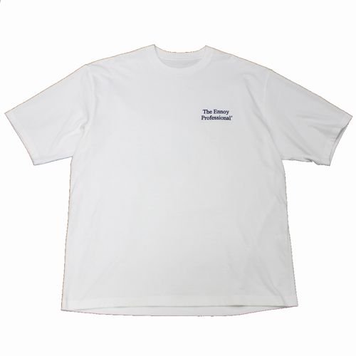 ENNOY エンノイ 21SS ロゴ刺繍Tシャツ XL ホワイト - ブランド古着買取・販売unstitchオンラインショップ