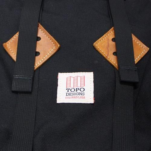 TOPO DESIGNS トポ デザイン バックパック リュック ブラック
