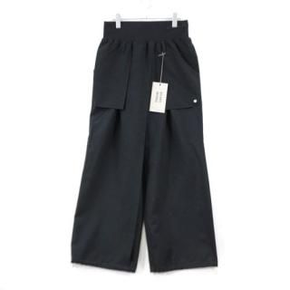 NULABEL ˥塼졼٥ WRAP WIDE PANTS åץ磻ɥѥ M ֥å