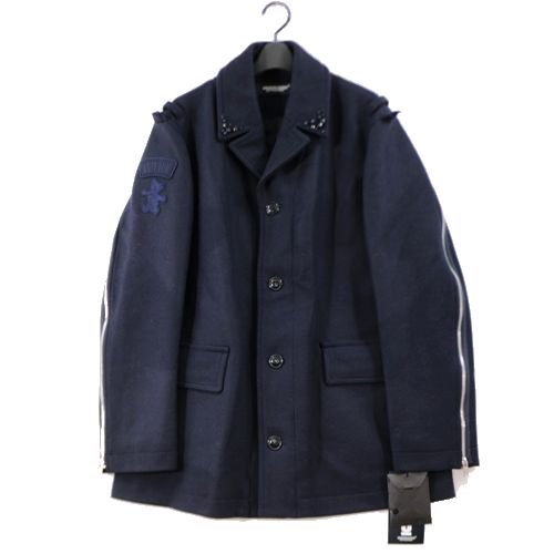 UNDERCOVER アンダーカバー 23AW 袖ZIP ジャケット 3 ネイビー - ブランド古着買取・販売unstitchオンラインショップ