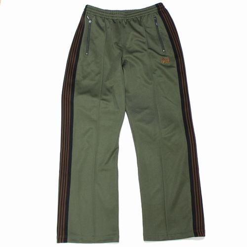 Needles ニードルズ 22AW LOFTMAN 別注 Track Pant - Poly Smooth トラックパンツ S オリーブ -  ブランド古着買取・販売unstitchオンラインショップ