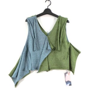 kotohayokozawa ȥϥ襳 23SS COLOR BLOCK KNIT VEST ˥åȥ٥ ꡼