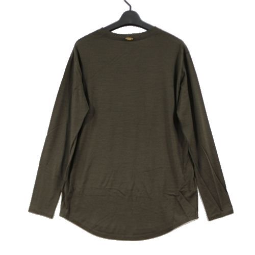 MUSE de Deuxieme Classe ドゥーズィエム クラス 21AW Primewool jersey ウールカットソー カーキ -  ブランド古着買取・販売unstitchオンラインショップ