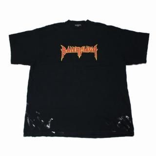 BALENCIAGA Х󥷥 22SS METAL LOGO CRASHED SS TEE ᥿åT 2 ֥å