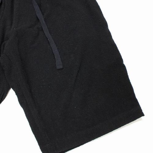 COMOLI コモリ 23SS シルクパイルショーツ 1 ブラック