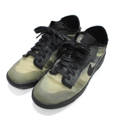 NIKE × COMME des GARCONS 20SS W DUNK LOW / CDG コムデギャルソン ダンク MENS 27.5ｃｍ カーキ  - ブランド古着買取・販売unstitchオンラインショップ