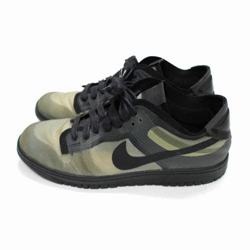 NIKE × COMME des GARCONS 20SS W DUNK LOW / CDG コムデギャルソン ダンク MENS 27.5ｃｍ カーキ  - ブランド古着買取・販売unstitchオンラインショップ