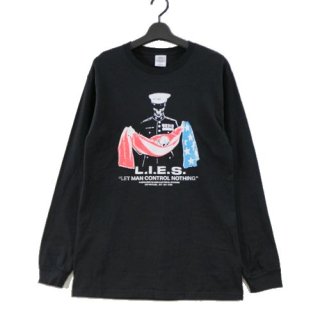 L.I.E.S.Records  饤쥳 Aborted Mission long sleeve 󥰥꡼ T M ֥å