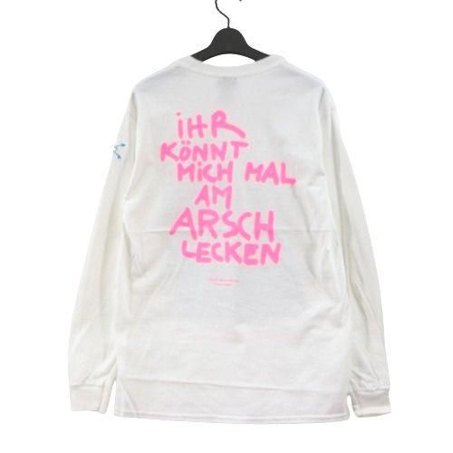 VIVA Strange Boutique ビバ ストレンジ ブティック Klaus Dinger Heart Embroidered  Long-Sleeve ロンT - ブランド古着買取・販売unstitchオンラインショップ