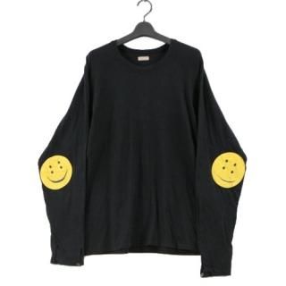 KAPITAL ナンバリング 天竺 魔女 T ブラック USED加工 0サイズ Kapital black kapital t - Gem
