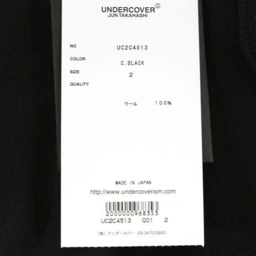 UNDERCOVER アンダーカバー 23AW ビーズ装飾 ウールカーゴパンツ