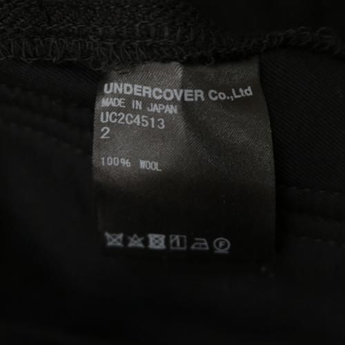 UNDERCOVER アンダーカバー 23AW ビーズ装飾 ウールカーゴパンツ