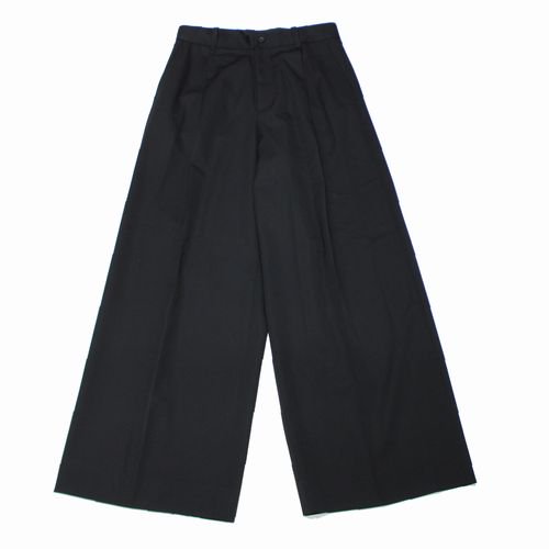 stein シュタイン EXTRA WIDE TROUSERS ワイド パンツ S ブラック ...