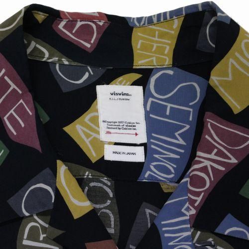 VISVIM ビズビム 19SS FREE EDGE SHIRTS/S PENNANTS 半袖シャツ VISVIM ビズビム 19SS FREE EDGE SHIRTS/S PENNANTS 半袖シャツ