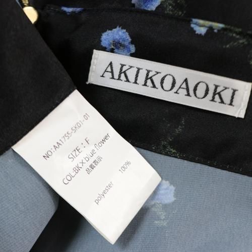 AKIKOAOKI アキコアオキ 17SS 花柄 インナーショーツ スカート AKIKOAOKI アキコアオキ 17SS 花柄 インナーショーツ スカート