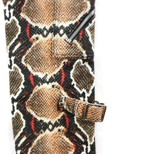 BURBERRY バーバリー Cocoa Snake Pattern Skinny スネーク