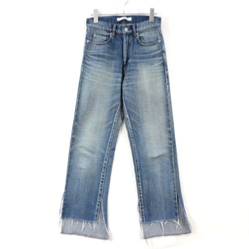 CELERI セルリ Side Slit Denim ヴィンテージ加工 スリット デニムパンツ 34 インディゴ -  ブランド古着買取・販売unstitchオンラインショップ