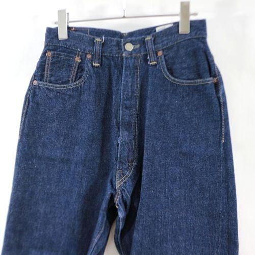 オアスロウ　ビームス　701ZBB インディゴ　XS表記　S相当　デニムパンツ オアスロウ ビームス 701ZBB インディゴ XS表記 S相当 デニムパンツ