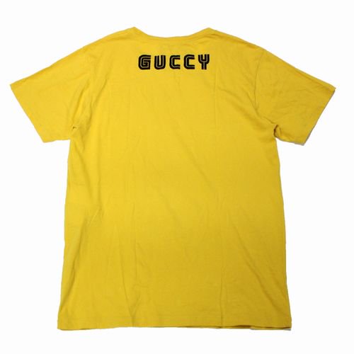 GUCCI × Elton John 18SS エルトンジョン Tシャツ XS イエロー - ブランド古着買取・販売unstitchオンラインショップ