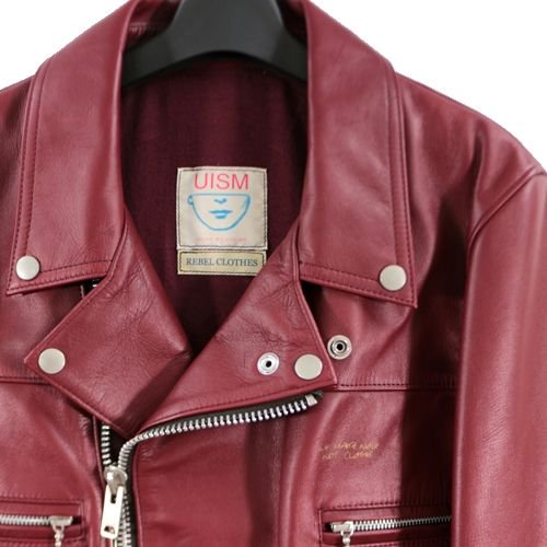 UNDERCOVER アンダーカバー 23SS ダブル レザーライダース ジャケット 3 ボルドー -  ブランド古着買取・販売unstitchオンラインショップ